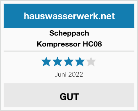 Scheppach Kompressor HC08 Test