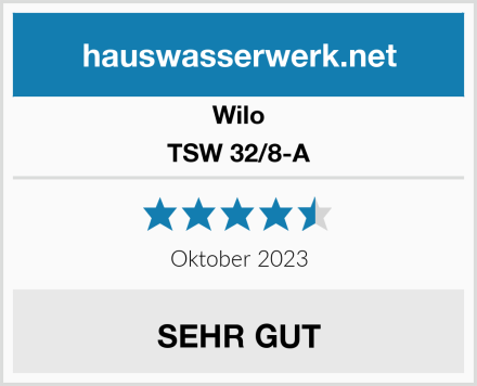 Wilo TSW 32/8-A Test