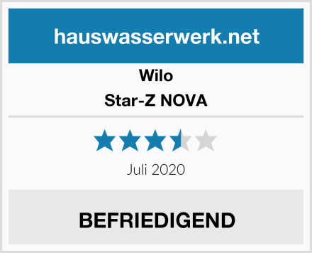Wilo Star-Z NOVA Test
