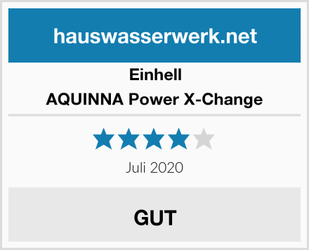 Einhell AQUINNA Power X-Change Test