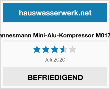  Mannesmann Mini-Alu-Kompressor M01790 Test