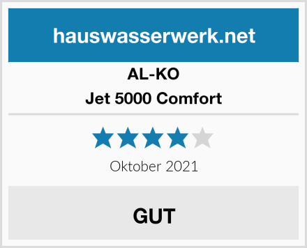 AL-KO Jet 5000 Comfort Test