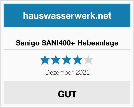  Sanigo SANI400+ Hebeanlage Test