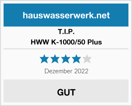 T.I.P. HWW K-1000/50 Plus Test