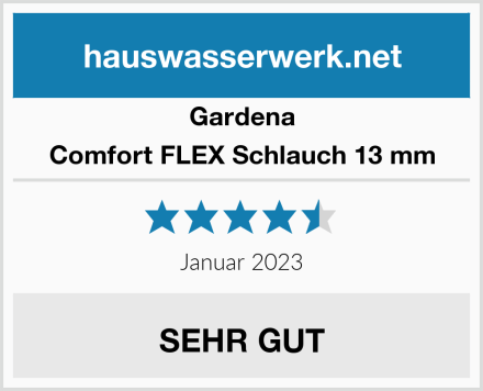 Gardena Comfort FLEX Schlauch 13 mm Test