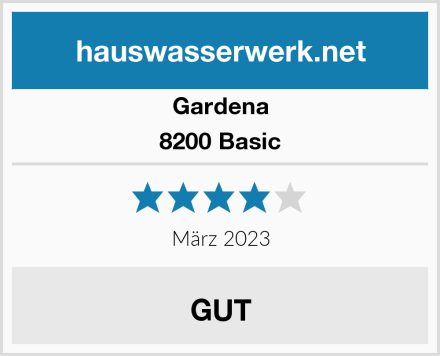 Gardena 8200 Basic Test