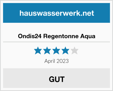  Ondis24 Regentonne Aqua Test