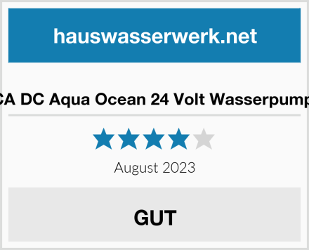  ICA DC Aqua Ocean 24 Volt Wasserpumpe Test