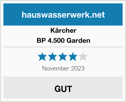 Kärcher BP 4.500 Garden Test