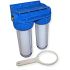 WilTex Naturewater NW-BR10B3 Doppel-Filteranlage
